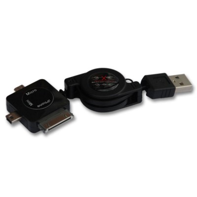 Picture of SMART USB CABLE FOR IPHONE HTC SAMSUNG & BLACKBERRY