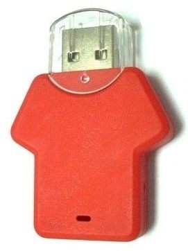 Picture of USB FLASH DRIVE MEMORY STICK in Red.