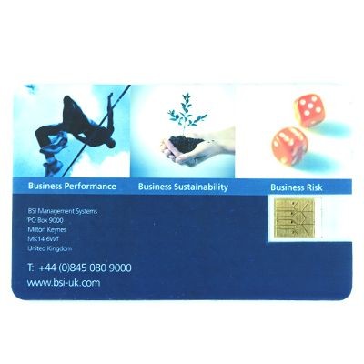 Picture of USB FLASH DRIVE CREDIT CARD MEMORY STICK