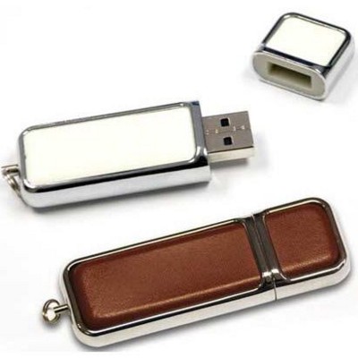 Picture of LEATHER CASED USB STICK.