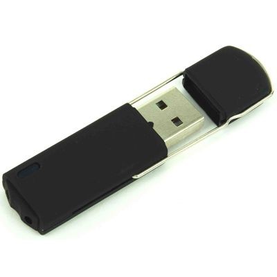 Picture of USB FLASH DRIVE MEMORY STICK in Black.