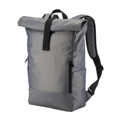 Picture of ECO DYED RECYCLED POLYESTER LAPTOP BACKPACK RUCKSACK.