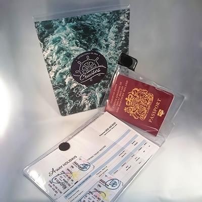 Picture of FULL COLOUR DIGITAL PRINTED PVC TRAVEL DOCUMENT HOLDER