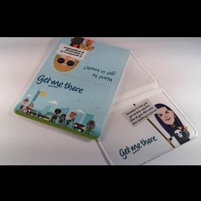 Picture of FULL COLOUR DIGITAL PRINTED PVC BUS PASS HOLDER