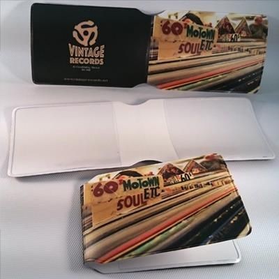 Picture of FULL COLOUR DIGITAL PRINTED PVC STANDARD OYSTER STYLE CARD HOLDER.