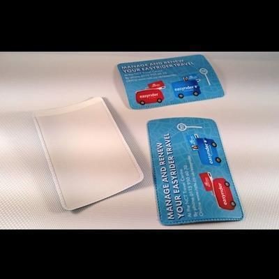 Picture of FULL COLOUR DIGITAL PRINTED PVC SINGLE TRAVEL CARD HOLDER