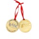 Picture of ECO FRIENDLY WOOD CHRISTMAS DECORATION ROUND SHAPE