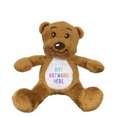 Picture of TUMMY PRINTED 12CM ALBERT BEAR