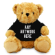 Picture of 19CM VICTORIA BEAR with Printed Black Hoody