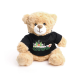 Picture of 20CM HONEY CATHERINE BEAR with Printed Black Hoody
