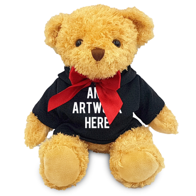 Picture of 18CM WILLIAM BEAR with Black Hoody