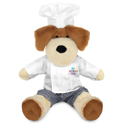 Picture of 20CM DARCY DOG with Chef Outfit.