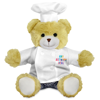 Picture of 20CM ELIZABETH BEAR with Chef Outfit.