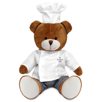 Picture of 20CM RICHARD BEAR with Chef Outfit.