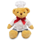Picture of 18CM WILLIAM BEAR with Chef Outfit