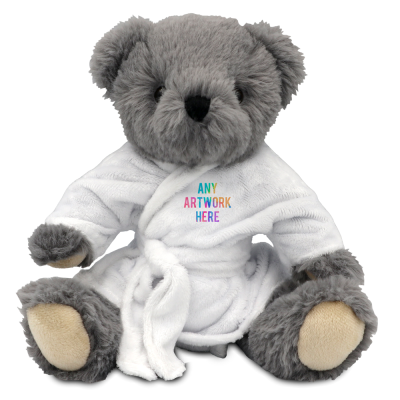 Picture of 20CM ARCHIE JOINTED BEAR with Dressing Gown