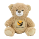 Picture of TUMMY PRINTED 20CM HONEY CATHERINE BEAR