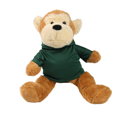 Picture of 20CM MAX MONKEY with Printed Green Hoody