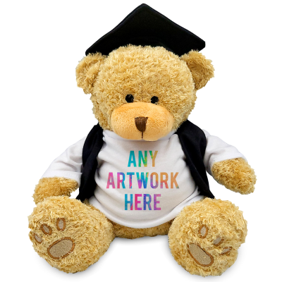 Picture of GOLDEN 22CM EDWARD BEAR with a Graduation Outfit with Elastic Cap