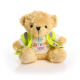 Picture of 16CM VICTORIA BEAR with Yellow Hi-Vis Vest