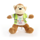Picture of 20CM MAX MONKEY with Yellow Hi-Vis Vest