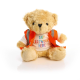 Picture of 16CM VICTORIA BEAR with Orange Hi-Vis Vest