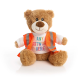 Picture of 17CM CHARLOTTE BEAR with Orange Hi-Vis Vest