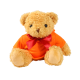 18CM WILLIAM BEAR with Orange Hoody image 2