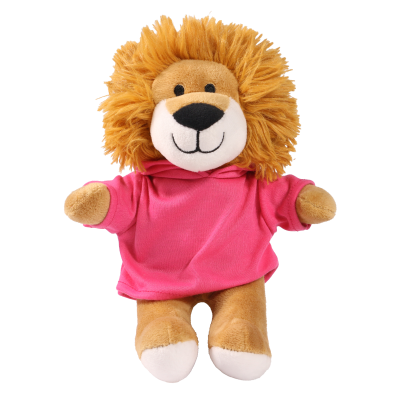 Picture of PRINTED 20CM LOUIS LION with Pink Hoody