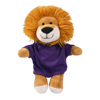 Picture of PRINTED 20CM LOUIS LION with Purple Hoody