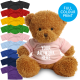 Picture of PRINTED GOLDEN 18CM JAMES BEAR - BABY PINK TEE SHIRT