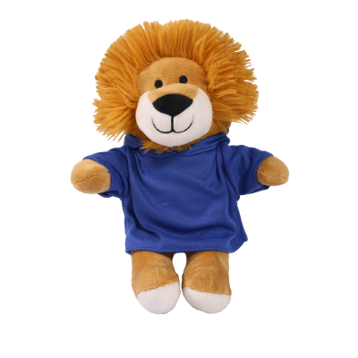 Picture of PRINTED 20CM LOUIS LION with Royal Blue Hoody