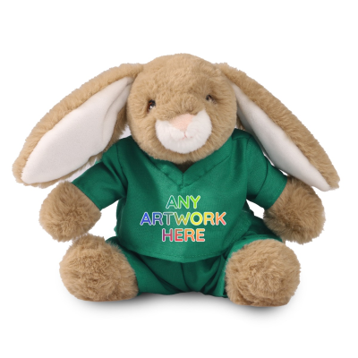 Picture of 20CM BRAMBLE BUNNY RABBIT with Scrubs Outfit