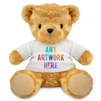 Picture of PRINTED 19CM VICTORIA BEAR