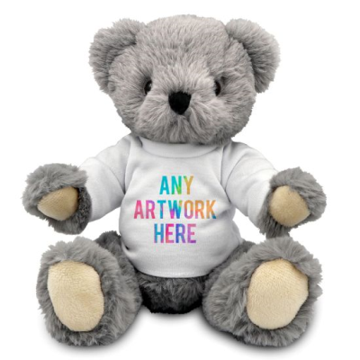 Picture of PRINTED 20CM ARCHIE JOINTED BEAR