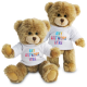Picture of PRINTED 20CM CHARLES JOINTED BEAR