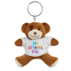 Picture of PRINTED 9CM GEORGE KEYRING BEAR