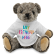 Picture of 20CM ARCHIE JOINTED BEAR with Printed White Hoody