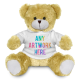 Picture of 25CM ELIZABETH BEAR with Printed White Hoody