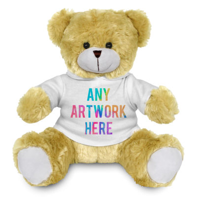 Picture of 25CM ELIZABETH BEAR with Printed White Hoody