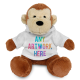Picture of 20CM MAX MONKEY with Printed White Hoody