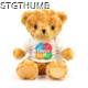 Picture of PRINTED 19CM VICTORIA SOFT TOY
