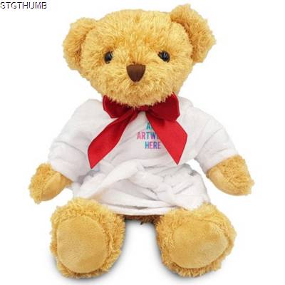 Picture of PRINTED WILLIAM DRESSING GOWN SOFT TOY