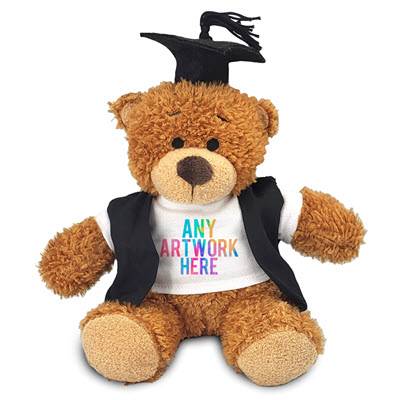 Picture of PRINTED 17CM ANNE GRADUATION BEAR.
