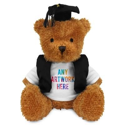 Picture of PRINTED JAMES II GRADUATION TEDDY BEAR
