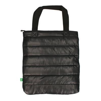 Picture of RPET DRAWSTRING BAG in black 