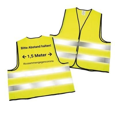 Picture of HIGH-VISIBILITY VEST KEEP YOUR DISTANCE
