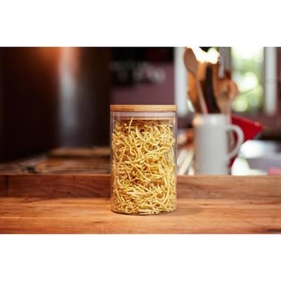 Picture of Glass Storage Jar  BAMBOO