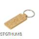 Picture of KEYRING CORK RECTANGULAR