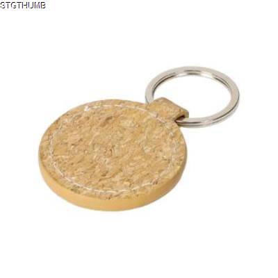 Picture of KEYRING CORK ROUND.